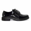 Ace Derby 1262 Officer Shoes (Shiny) - Black