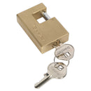 Brass Shutter Padlock & Long Shackle Brass Padlock