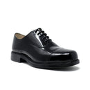 Ace Oxford 1263 Officer Shoes (Shiny) - Black