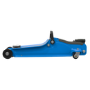 Trolley Jack 2tonne Low Entry Short Chassis - Blue | Pipe Manufacturers Ltd..