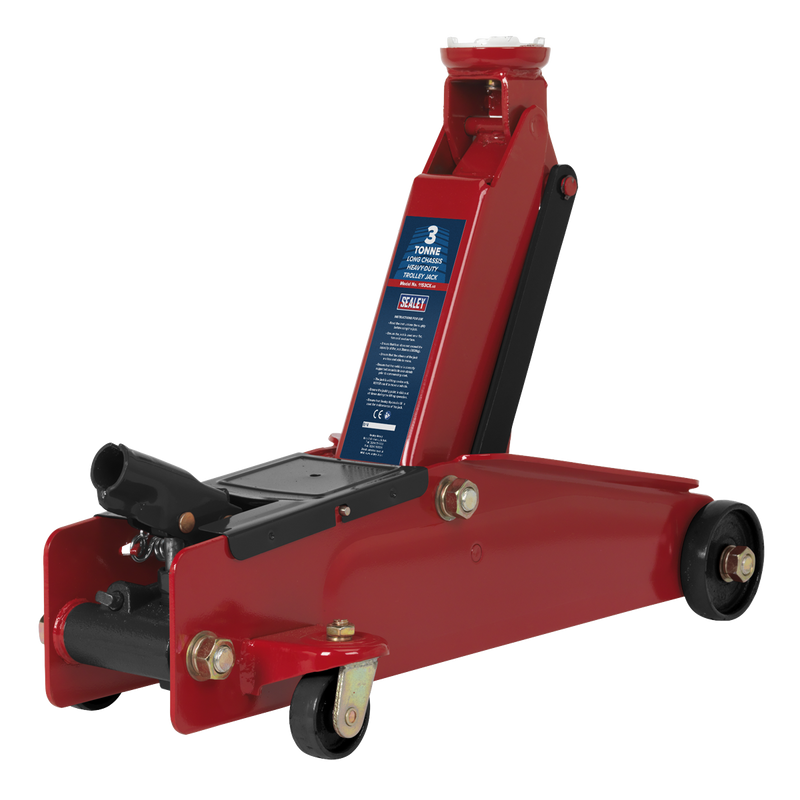 Trolley Jack 3tonne Long Chassis Heavy-Duty | Pipe Manufacturers Ltd..