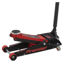 Trolley Jack 2.5tonne Low Entry with Rocket Lift | Pipe Manufacturers Ltd..