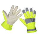 Yellow Hi-Vis Warm Hand Gloves - One-Size Pair | Pipe Manufacturers Ltd..