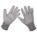 Anti-Cut PU Gloves (Cut Level C - Large) - Pair | Pipe Manufacturers Ltd..