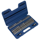 TRX-Star*/Hex/Spline Bit Set 42pc 3/8" & 1/2"Sq Drive | Pipe Manufacturers Ltd..