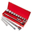 Socket Set 17pc 3/4"Sq Drive WallDrive¨ Metric | Pipe Manufacturers Ltd..