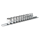 Socket Set 11pc 1/4"Sq Drive 6pt WallDrive¨ Imperial | Pipe Manufacturers Ltd..