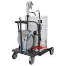 Oil Dispensing System Air Operated with 10m Retractable Hose Reel | Pipe Manufacturers Ltd..