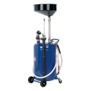 Mobile Oil Drainer with Probes 90L Air Discharge | Pipe Manufacturers Ltd..