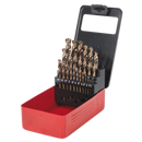 HSS Cobalt Split Point Fully Ground Drill Bit Set 25pc Metric | Pipe Manufacturers Ltd..