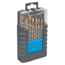 HSS Fully Ground Drill Bit Set 19pc DIN 338 Metric | Pipe Manufacturers Ltd..