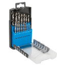 HSS Split Point Fully Ground Drill Bit Set 19pc Metric | Pipe Manufacturers Ltd..