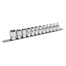 TRX-Star* Socket Set 12pc 3/8"Sq Drive E4-E20 | Pipe Manufacturers Ltd..