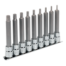 TRX-P* Socket Bit Set 9pc 3/8"Sq Drive 100mm | Pipe Manufacturers Ltd..