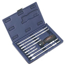 Ratchet Driver, Extension Bar & Bit Holder Set 9pc | Pipe Manufacturers Ltd..