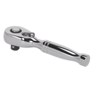 Stubby Ratchet Wrench 1/4"Sq Drive Pear-Head Flip Reverse | Pipe Manufacturers Ltd..