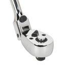 Ratchet Wrench Flexi-Head Extra Long 455mm 3/8"Sq Drive | Pipe Manufacturers Ltd..
