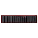 Impact Socket Set 16pc Deep 1/2"Sq Drive Metric/Imperial | Pipe Manufacturers Ltd..