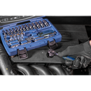 Socket Set 33pc 1/4"Sq Drive 6pt WallDrive¨ Metric | Pipe Manufacturers Ltd..