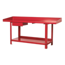 Workbench Steel 2m with 1 Drawer | Pipe Manufacturers Ltd..