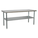 Stainless Steel Workbench 1.8m | Pipe Manufacturers Ltd..