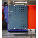 Workstation with 2 Drawers, 2 Cupboards & Open Storage | Pipe Manufacturers Ltd..