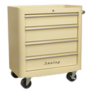 Rollcab 4 Drawer Retro Style | Pipe Manufacturers Ltd..