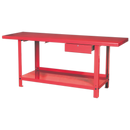 Workbench Steel 2m with 1 Drawer | Pipe Manufacturers Ltd..