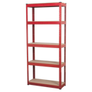 Racking Unit with 5 Shelves 150kg Capacity Per Level | Pipe Manufacturers Ltd..