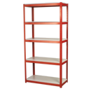 Racking Unit with 5 Shelves 500kg Capacity Per Level | Pipe Manufacturers Ltd..