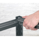 Racking Unit with 5 Shelves 600kg Capacity Per Level | Pipe Manufacturers Ltd..