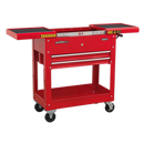 Mobile Tool & Parts Trolley - Red | Pipe Manufacturers Ltd..
