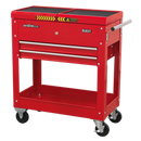 Mobile Tool & Parts Trolley - Red | Pipe Manufacturers Ltd..