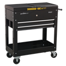 Mobile Tool & Parts Trolley - Black | Pipe Manufacturers Ltd..