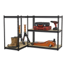Racking Unit with 5 Shelves 340kg Capacity Per Level | Pipe Manufacturers Ltd..