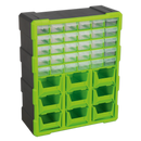 Cabinet Box 39 Drawer - Hi-Vis Green/Black | Pipe Manufacturers Ltd..