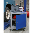 Mobile Industrial Cabinet 1 Shelf Locker | Pipe Manufacturers Ltd..