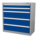 Industrial Cabinet 5 Drawer | Pipe Manufacturers Ltd..