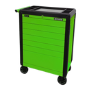 Rollcab 7 Drawer Push-To-Open Hi-Vis Green | Pipe Manufacturers Ltd..