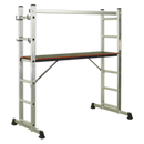 Aluminium Scaffold Ladder 4-Way EN 131 | Pipe Manufacturers Ltd..