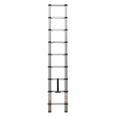 Aluminium Telescopic Ladder 9-Tread EN 131 | Pipe Manufacturers Ltd..