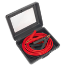 Heavy-Duty Booster Cables 40mm_ x 5m CCA 600A | Pipe Manufacturers Ltd..