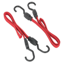 Flat Bungee Cord Set 2pc 760mm | Pipe Manufacturers Ltd..