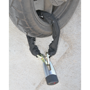 Motorcycle Chain & Disc Lock 10.5 x 10.5 x 900mm 4* ART Approved | Pipe Manufacturers Ltd..
