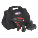 Impact Driver Kit 1/4" Hex Drive 12V Li-ion - 2 Batteries | Pipe Manufacturers Ltd..