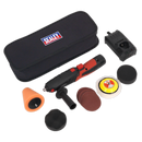 Cordless Mini Sander/Polisher Kit ¯75mm 12V Lithium-ion | Pipe Manufacturers Ltd..