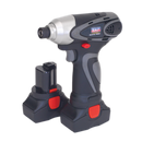 Cordless Impact Driver 1/4" Hex Drive 117Nm 14.4V 2Ah Lithium-ion - 2 Batteries 40min Charger | Pipe Manufacturers Ltd..