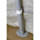 Dome Roof Car Port Shelter 4 x 6 x 3.1m | Pipe Manufacturers Ltd..