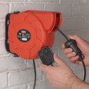 Cable Reel System Retractable 10m 1 x 230V Socket | Pipe Manufacturers Ltd..