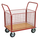 Platform Truck with 4 Removable Panels 300kg 1000 | Pipe Manufacturers Ltd..